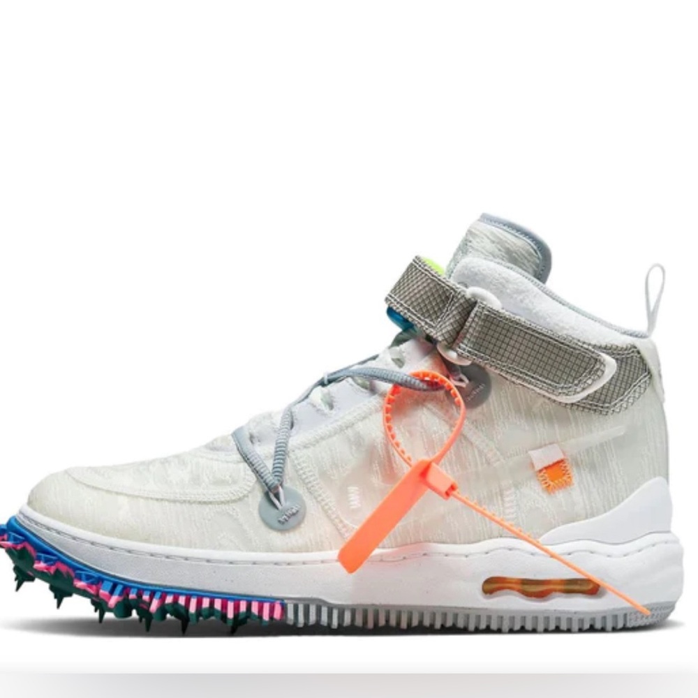 New with Box - Nike Off-White x Air Force 1 Mid 'White' DO6290-100